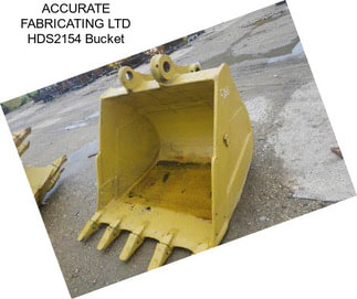 ACCURATE FABRICATING LTD HDS2154 Bucket