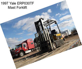 1997 Yale ERP030TF Mast Forklift