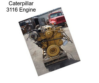 Caterpillar 3116 Engine