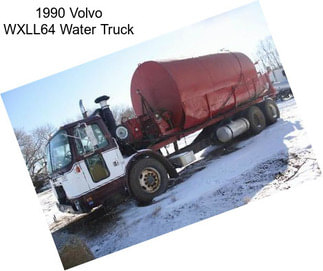 1990 Volvo WXLL64 Water Truck