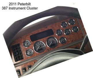 2011 Peterbilt 387 Instrument Cluster