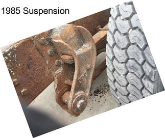 1985 Suspension