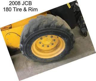 2008 JCB 180 Tire & Rim