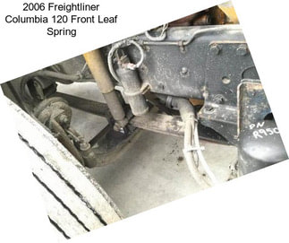 2006 Freightliner Columbia 120 Front Leaf Spring