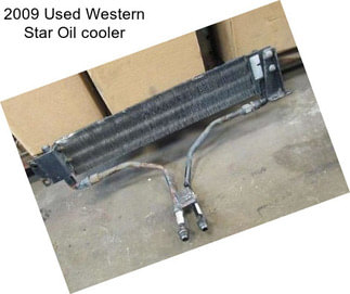 2009 Used Western Star Oil cooler