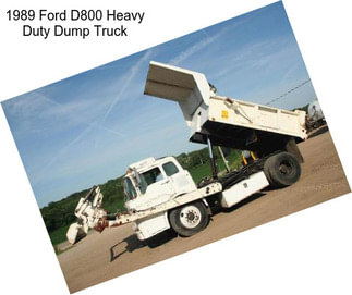 1989 Ford D800 Heavy Duty Dump Truck