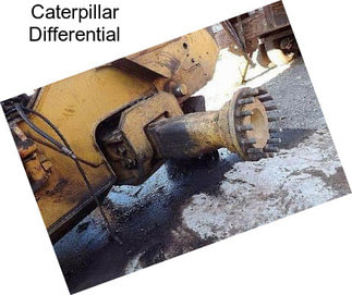 Caterpillar Differential