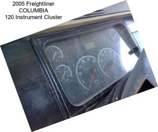 2005 Freightliner COLUMBIA 120 Instrument Cluster