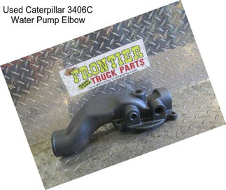 Used Caterpillar 3406C Water Pump Elbow