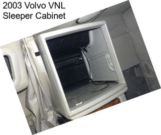 2003 Volvo VNL Sleeper Cabinet