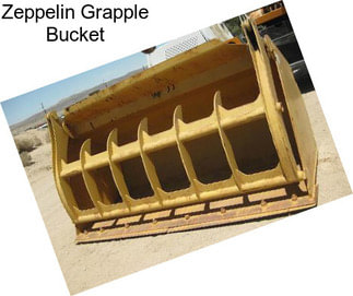 Zeppelin Grapple Bucket