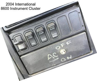 2004 International 8600 Instrument Cluster