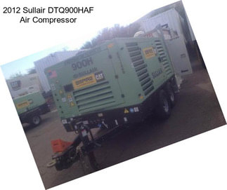 2012 Sullair DTQ900HAF Air Compressor