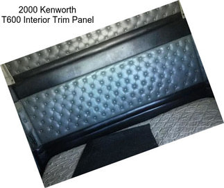 2000 Kenworth T600 Interior Trim Panel
