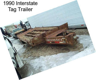 1990 Interstate Tag Trailer