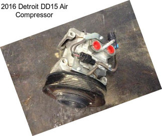 2016 Detroit DD15 Air Compressor