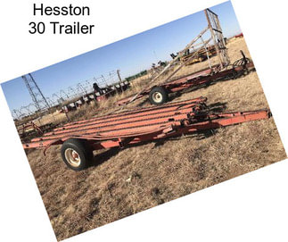 Hesston 30 Trailer