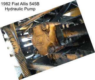 1982 Fiat Allis 545B Hydraulic Pump