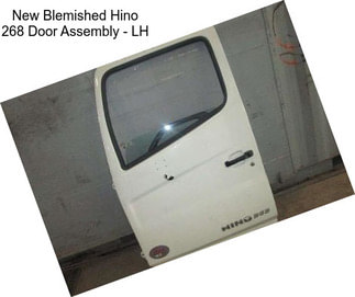 New Blemished Hino 268 Door Assembly - LH