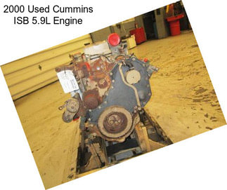 2000 Used Cummins ISB 5.9L Engine