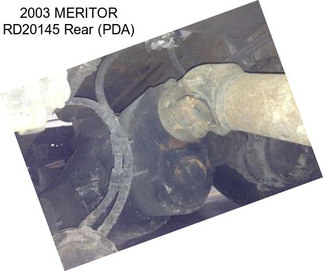 2003 MERITOR RD20145 Rear (PDA)