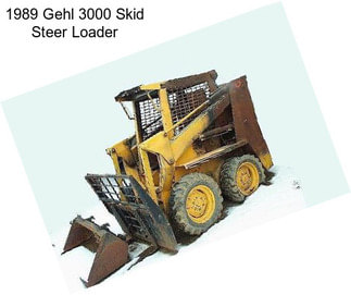 1989 Gehl 3000 Skid Steer Loader