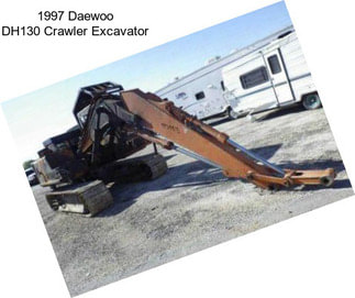 1997 Daewoo DH130 Crawler Excavator