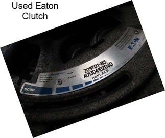 Used Eaton Clutch