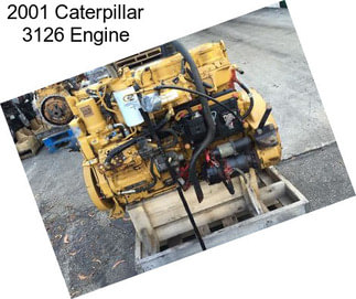 2001 Caterpillar 3126 Engine