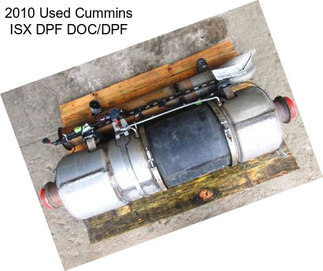 2010 Used Cummins ISX DPF DOC/DPF