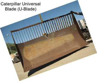 Caterpillar Universal Blade (U-Blade)