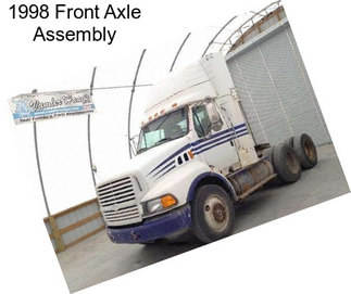 1998 Front Axle Assembly
