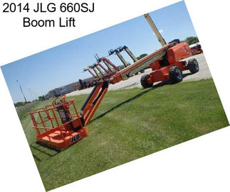 2014 JLG 660SJ Boom Lift