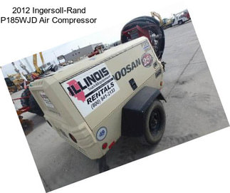 2012 Ingersoll-Rand P185WJD Air Compressor