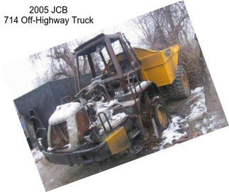2005 JCB 714 Off-Highway Truck