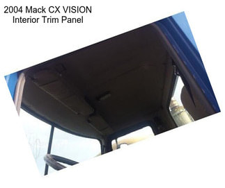 2004 Mack CX VISION Interior Trim Panel