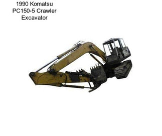 1990 Komatsu PC150-5 Crawler Excavator