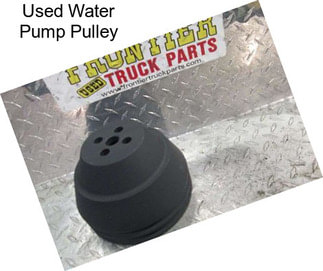 Used Water Pump Pulley