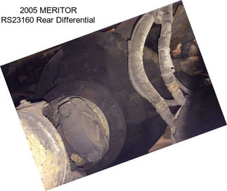 2005 MERITOR RS23160 Rear Differential