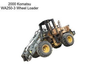 2000 Komatsu WA250-3 Wheel Loader