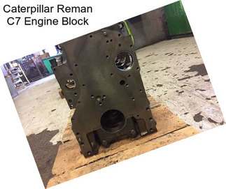 Caterpillar Reman C7 Engine Block