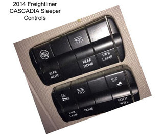 2014 Freightliner CASCADIA Sleeper Controls