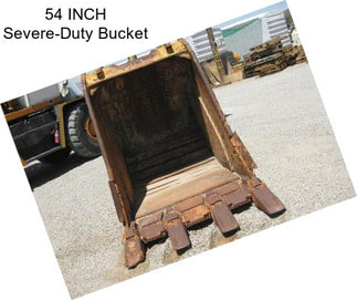 54 INCH Severe-Duty Bucket