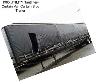 1985 UTILITY Tautliner- Curtain Van Curtain Side Trailer