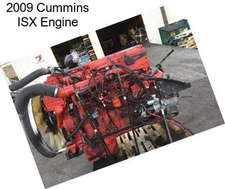 2009 Cummins ISX Engine