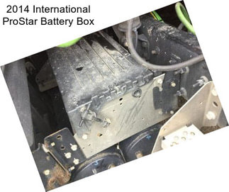 2014 International ProStar Battery Box