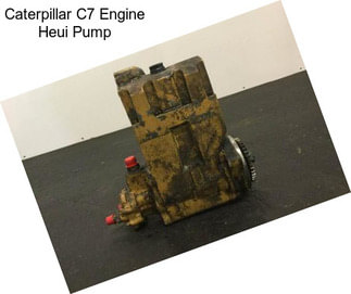 Caterpillar C7 Engine Heui Pump