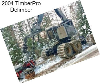 2004 TimberPro Delimber