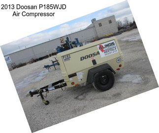 2013 Doosan P185WJD Air Compressor