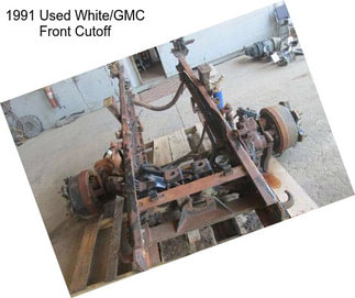 1991 Used White/GMC Front Cutoff